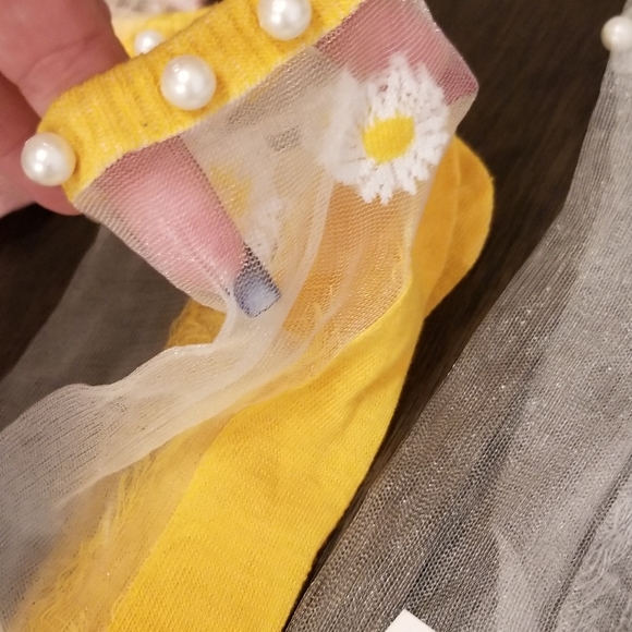 3/$25♥️ Fashion Women Transparent Elastic Ankle socks Mesh Sheer Summer Hossiery - Picture 3 of 10